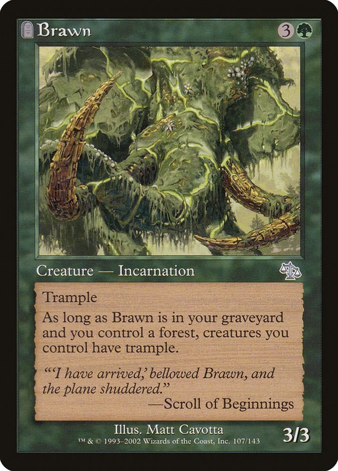 Brawn #107 *Normal* Judgment - LP MTG