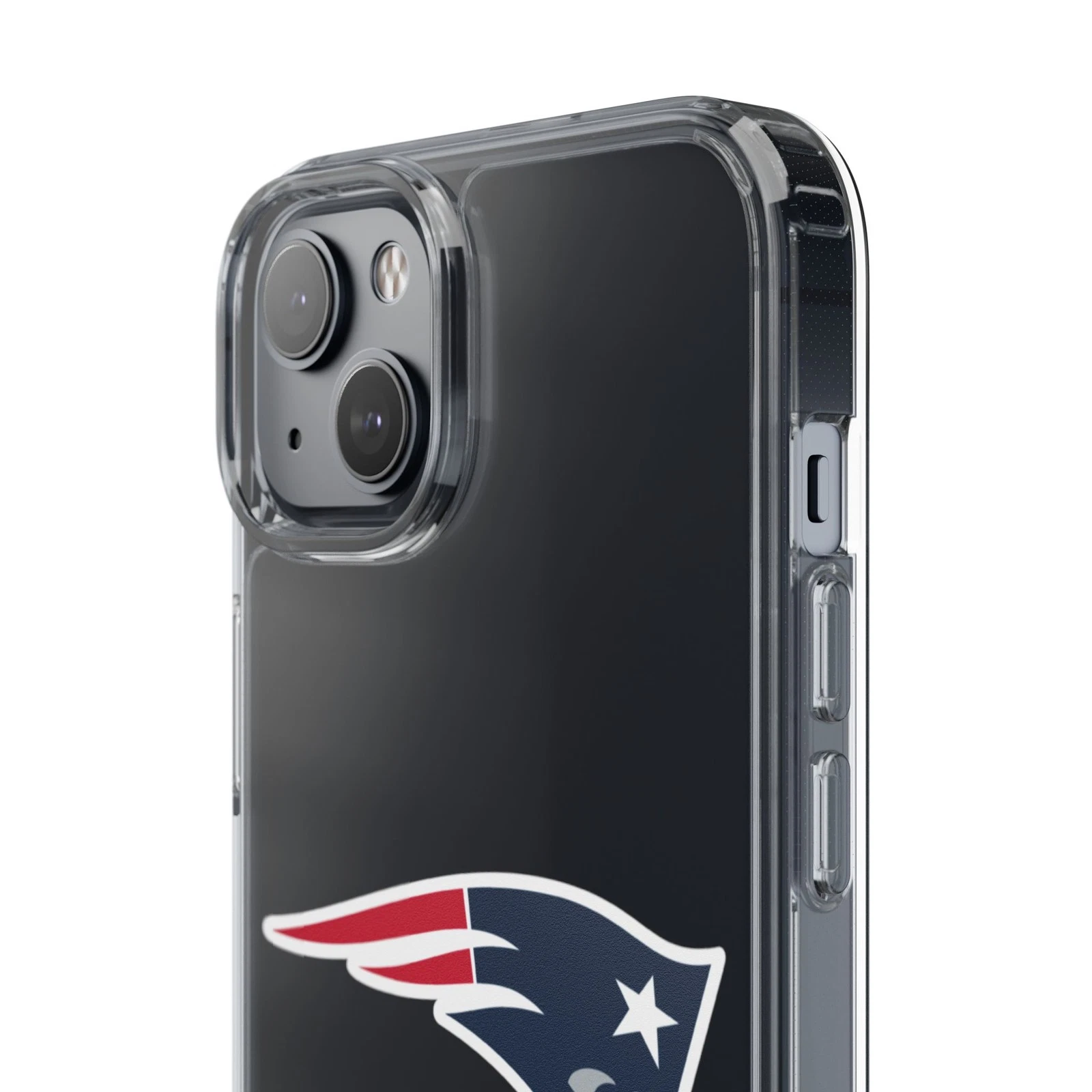 New England Patriots Clear Phone Case for iPhone