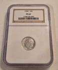 1950 Roosevelt Dime! NGC Certified PF67! Silver!