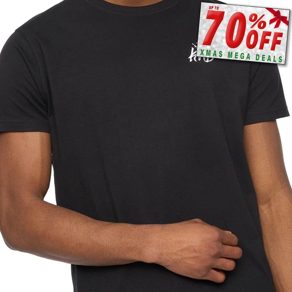 Kings Will Dream Crosby 2.0 Mens Casual Fashion Desinger Tee T-Shirt Black