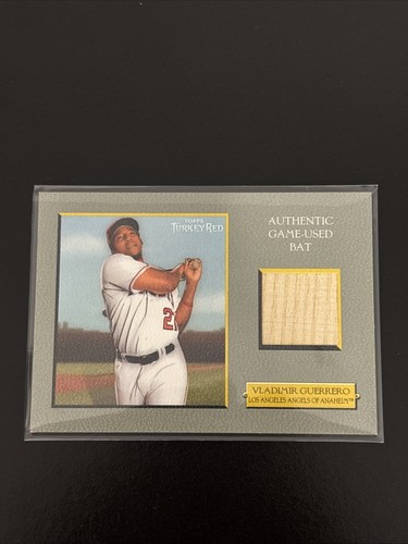 2005 Topps Turkey Red Game Used Bat Relics #TRR-VG Vladimir Guerrero (MEM)...NM+