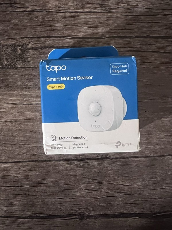 TP-Link Tapo T100 Smart Motion Sensor Alexa Google Home Hub Required