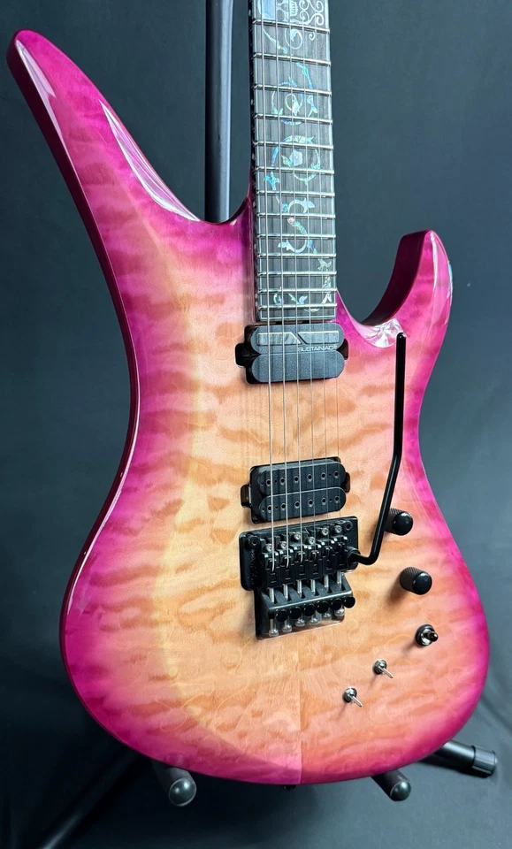 Guitarra Eléctrica Schecter Nikki Stringfield A-6 FR-S Acabado Maiden Mist Foto 3 de 4