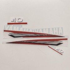 411 Klistremerker Aftermarket   til Yamaha 40 (1998-2001) Påhengsmotor Klistremerker S...