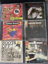 Gallon Drunk and related 6 x CD Derek Raymond Dora Suarez From Heart of Town 