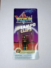 Unpunched Voltron Lampo Clip Zipper Pull Figure Defender Of Universe 1984 toy