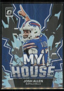 2022 Donruss Optic My House! Holo Prizm Josh Allen Buffalo Bills #MH-7
