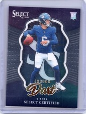 2025 Panini Select #17 Jaxson Dart Select Certified Rookies