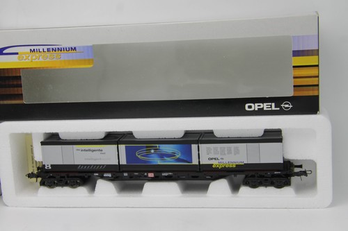 Roco 47977 DB Containerwagen Sgjs OPEL MILLENIUM-express ,neu ,OVP | Zustand: Neu