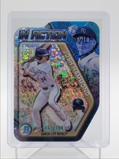 JOSH HAMMOND 2025 BOWMAN CHROME DRAFT IN ACTION DIAMOND DC /150 Q3967