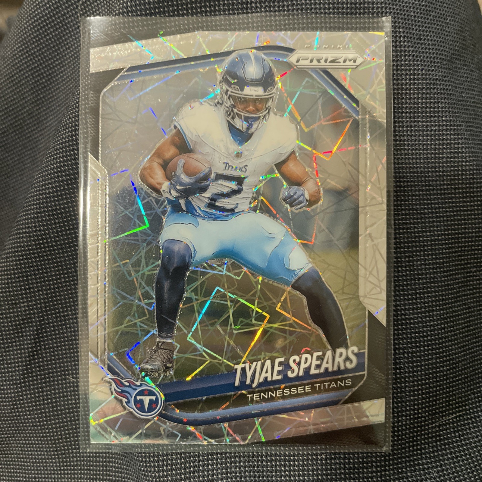 2025 Prizm Football - Tyjae Spears #270 Lazer Prizm