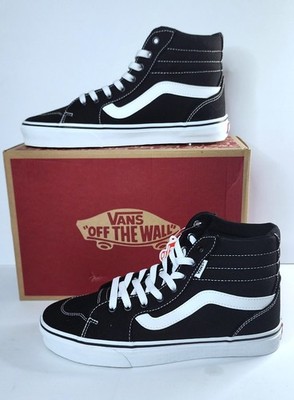Vans Filmore Hi  Shoes Womens Size 9.5 Black Fleece Lined Brand New In Box