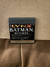 Batman Returns Atari Lynx 1992 Video Game Cartridge Only