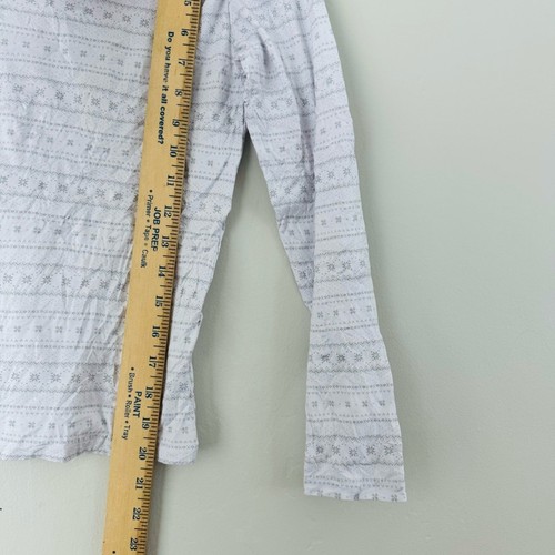 32 Degrees Heat Kids white Long Sleeve Neck & Legging Set kid's large - Picture 4 of 9