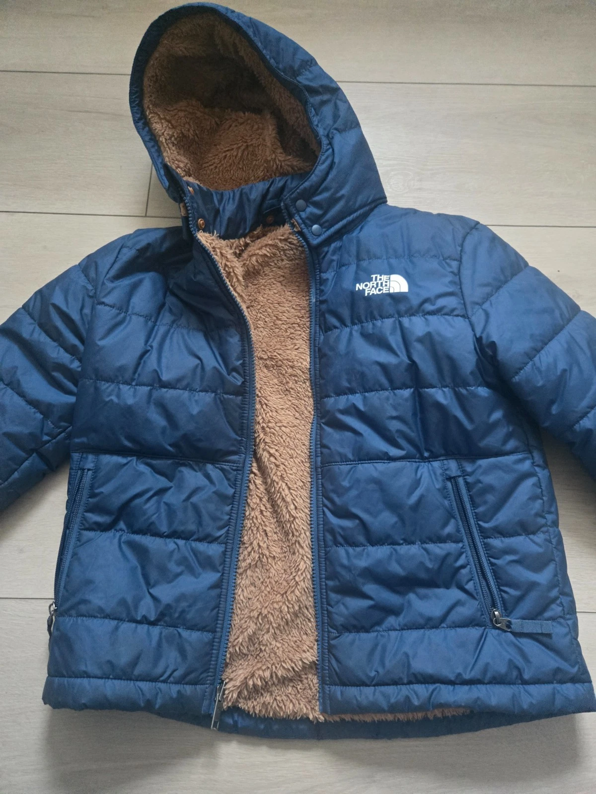 The North Face Boys Blue Reversible Coat