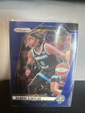 2024 Panini Prizm WNBA - Diamond DeShields #8 Blue Velocity Prizm