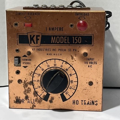  KF Power Pack Train Transformer HO Model CB150 cord included Railroad Control 