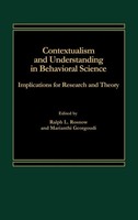 Irwin Altman (U. A.) | Contextualism And Understanding In Behavioral Science