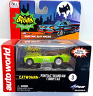 Auto World 1:64 Scale Batman Catwoman Pontiac Grand m Funny Car Slot Car NEW