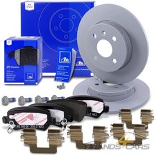 ATE BREMSSCHEIBEN VOLL Ø264 + CERAMIC BELÄGE HINTEN FÜR OPEL MERIVA A BJ 03-10