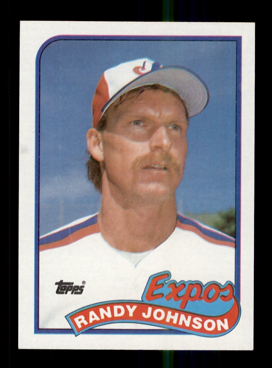 1989 Topps - Randy Johnson #647 Rookie RC