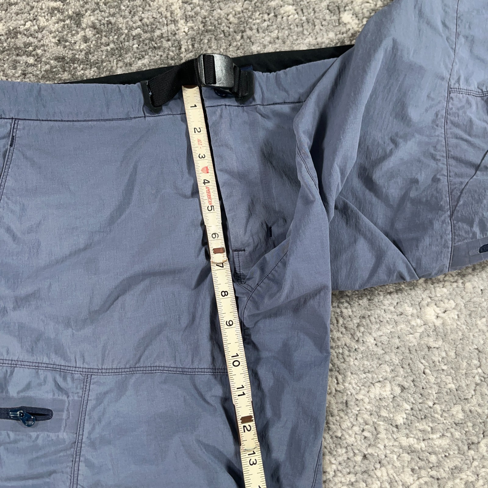 Arcteryx Pants Womens 12 Blue Palisade Belted Nylon Blend Hiking Outdoor Logo thumbnail 14