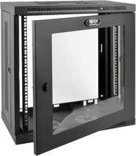 Wall Mount 12U Server Rack Cabinet Tripp Lite 19 Inch Network Enclosure Locking