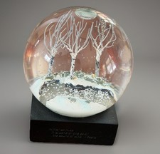 Winter Snow Globe With Quote