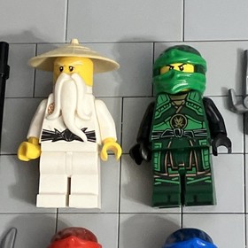 LEGO NINJAGO The Hands of Time Minifig Zane 70624 Lot Of 7 H2 2