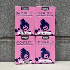 4X Nutramax Proviable-DC Digestive Supplement for Cats, 30 Caps each EXP 12/26