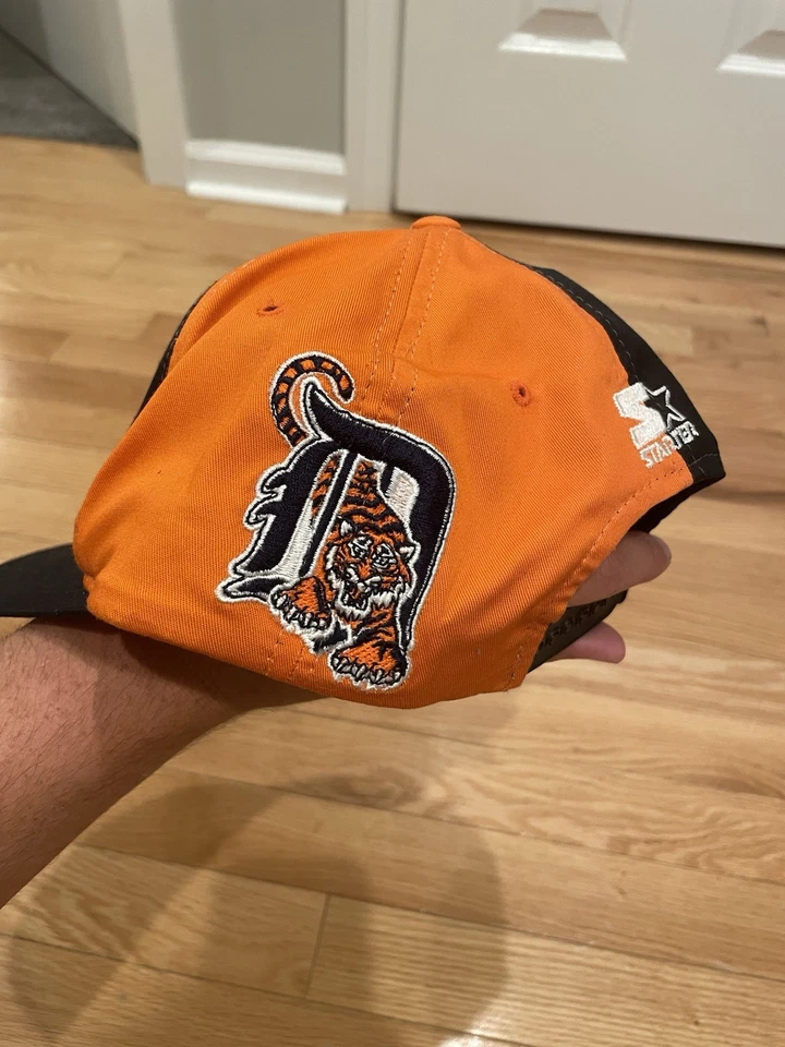 Gorra SnapBack Vintage Años 90 MLB Starter Detroit Tigers Foto 2 de 4