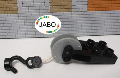 (E12/4) Lego Duplo winch tow hoe construction site crane hoe