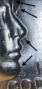🔥Liberty Dime 2026 MAJOR DIE CLASH Runny Nose Chin Whisker Wild Eyebrow Hair Er