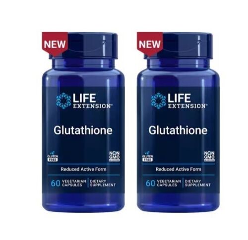 Life Extension Glutathione 60 VegCaps 2 Pack