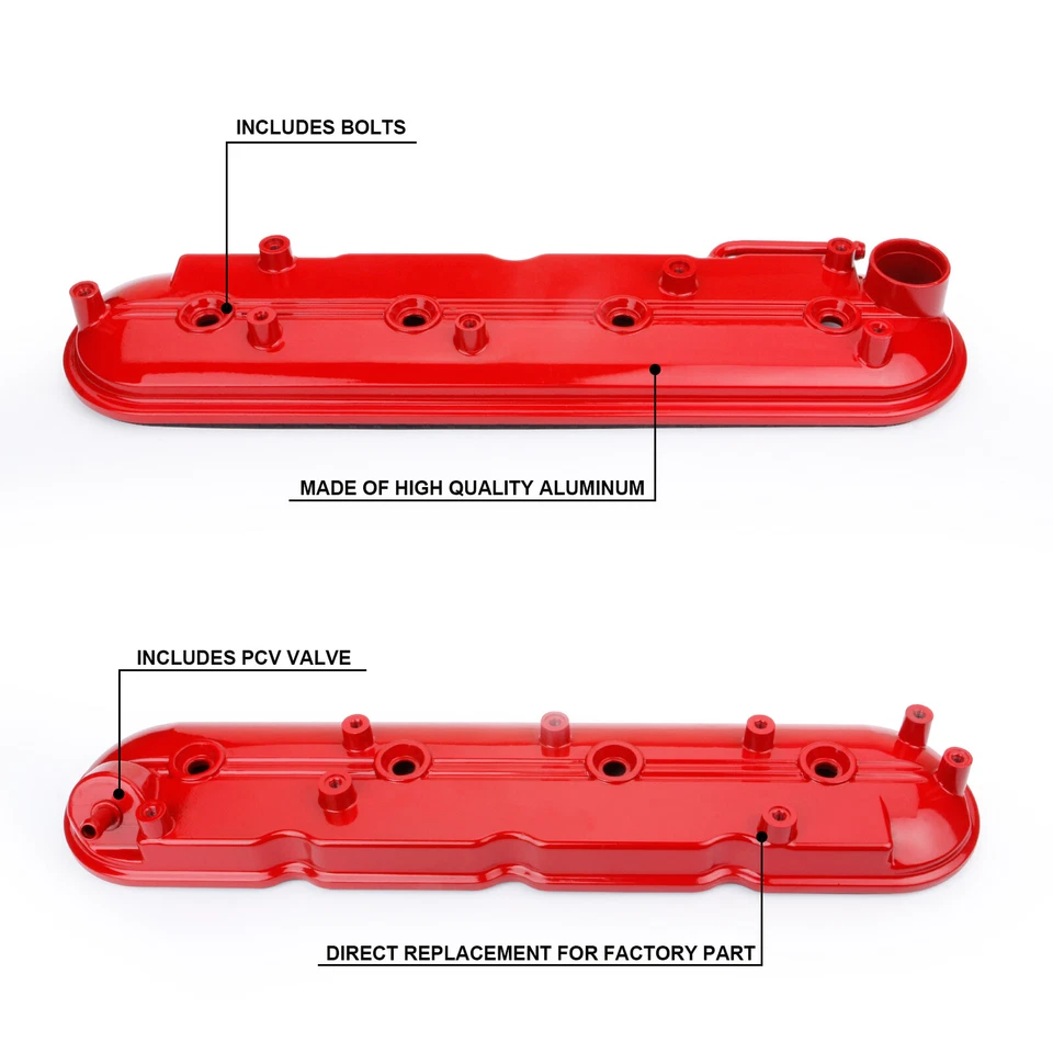 👍Valve Cover Set Passenger + Driver Side for 99-08 Chevy Silverado GMC Sierra👍 - Image 4 of 4