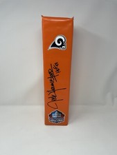 JACK YOUNGBLOOD SIGNED AUTOGRAPH TOUCHDOWN ENDZONE PYLON LOS ANGELES RAMS HOF