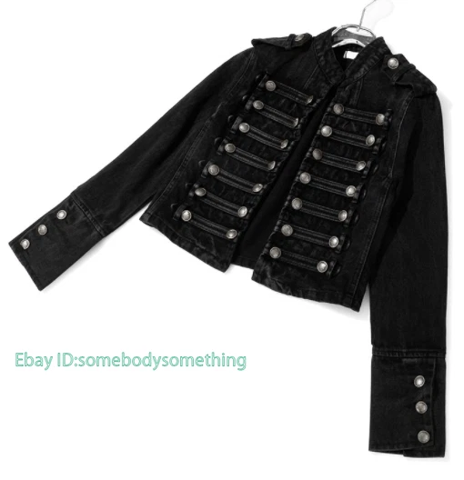 Women's Coats Spring Solid Color Short Style Stand Collar Motorcycle Jacket Coo - Image 2 of 4