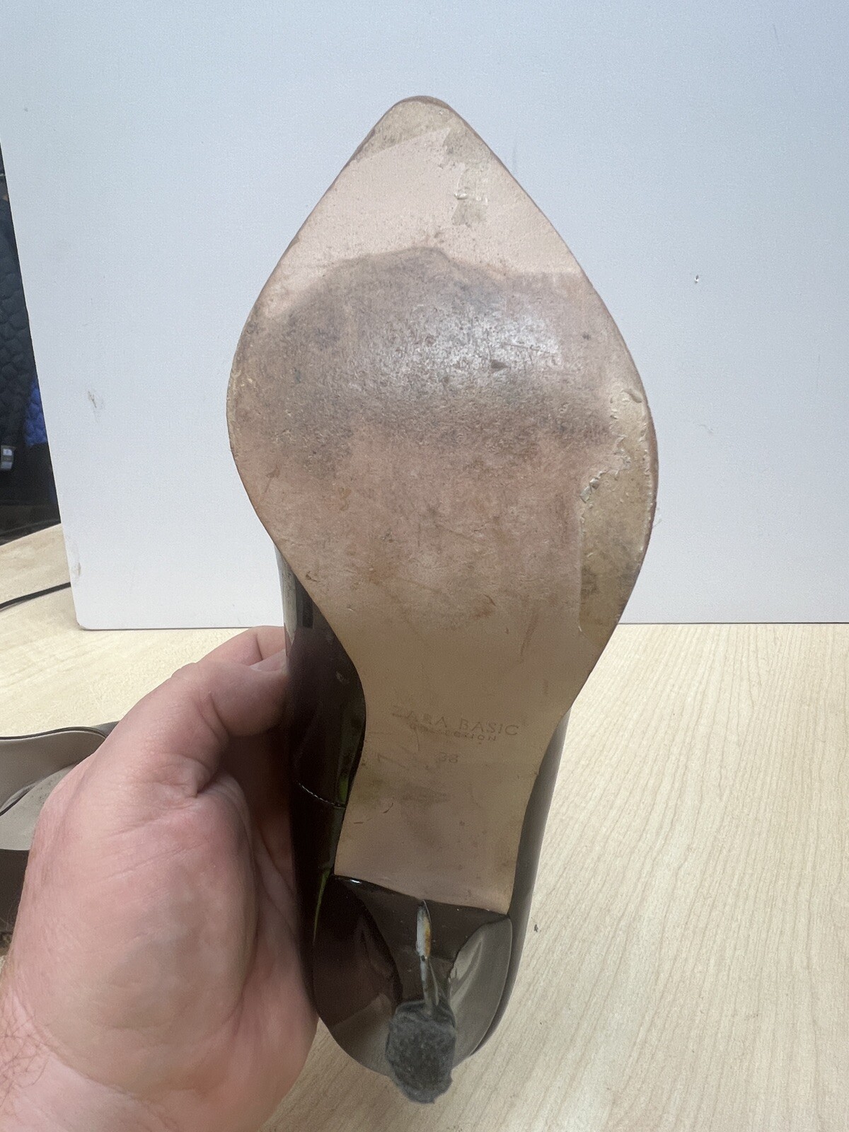 Zara Basic Collection Black High-Heel Stiletto Sh… - image 8