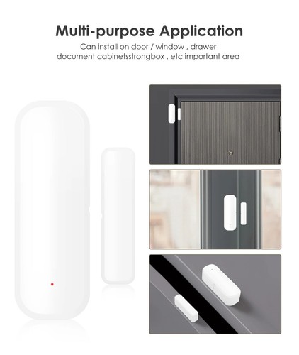 Tuya Zigbee Security Protection Alarm Sensor Smart WiFi Door Vibration Detectors - Picture 6 of 19