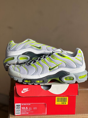2016 Nike Air Max Plus Tn Grey Volt 44,5 10,5 Supreme Tuned OG Atlanta Atl