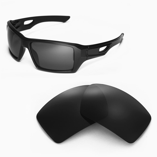 New WL Polarized Black Replacement Lenses For Oakley Eyepatch 2 Sunglasses - Picture 1 of 5