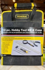 GENERAL  12-Pc. Hobby Tool Kit & Case