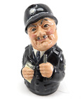 Royal Doulton Doultonville Character Toby Jug Sgt. Peeler The Policeman D6720