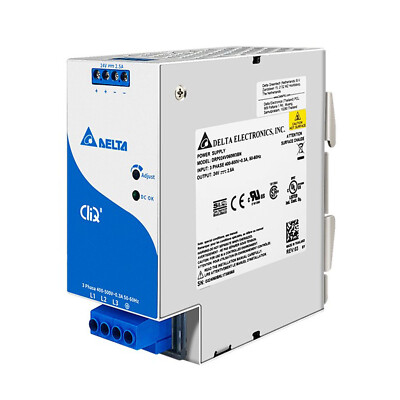 1PC New Delta DRP024V060W3BN 24V 2.5A 60W rail power supply Fast delivery