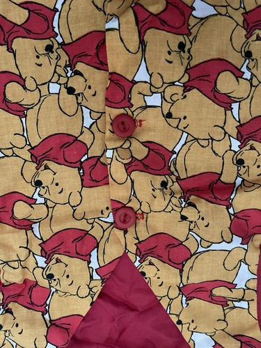 Disney Winnie The Pooh Vest Button Youth Size S 6X Waistcoat - Picture 5 of 5