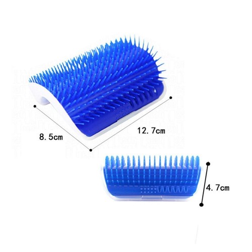 Cepillo para gatos esquina juguetes para gatos con hierba gatera masaje peluquero automático peine cepillo de frotar - Imagen 7 de 14