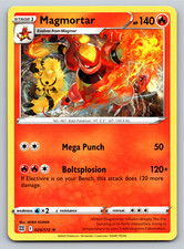 Magmortar 020/172 Rare Brilliant Stars Pokemon Card - NM
