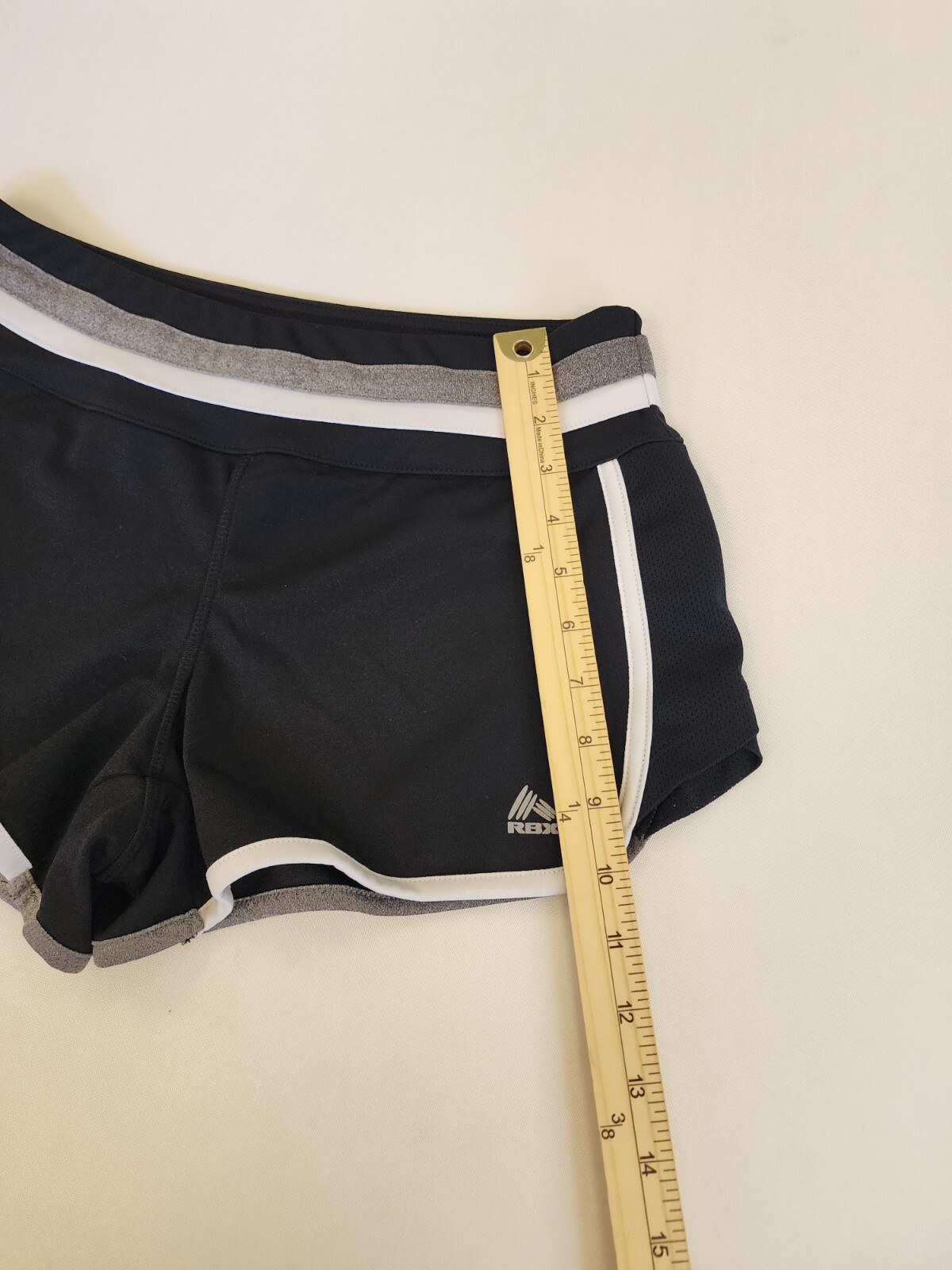 RBX Active Performance Workout Running Shorts Bla… - image 2