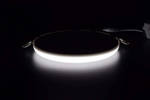 24W Rimless Frameless Round LED Ceiling Panel Light Adjustable Cut Size 70-155mm - Picture 6 of 7