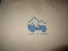 LIFE IS GOOD NEW Jeep Not All Who Wander Are Lost Mens SS TShirt Tee NWT Sz 3XL